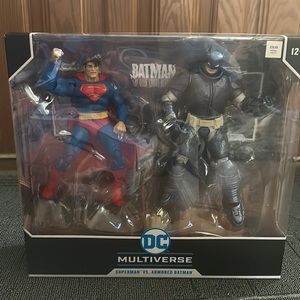 Superman vs Armored Batman